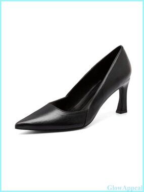 Pointed Toe Kitten Heel Pumps 3IN Slip-On Formal Wedding Shoes